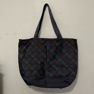 VICTORIA'S SECRET PINK RAINBOW WEEKENDER TOTE